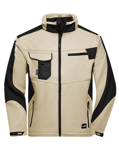 J-JN844-Workwear Softshell Jacket -STRONG-
